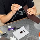 주문북로 | 구리 가죽공방 오브린도르 카드지갑 주문제작 후기