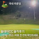 올데이CC 후기 그린피 코스 예약까지 직접 다녀온 솔직 리뷰