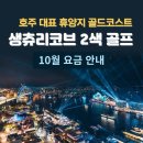 호주 골프+호캉스 골드코스트 생츄리코브 2색, 시내관광까지! 이미지