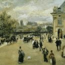 르누아르와 퐁데자르 Renoir and Pont des Arts [다리스토리] 이미지