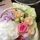 [의정부꽃배달]예쁜수국꽃바구니, 여름꽃바구니, 결혼기념일꽃바구니 추천 이미지