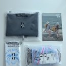밀키블루 | 수영 .. 👙🌊 [루프루프 밀키 스트라이프_블루 클라우드] 수영복 S사이즈 착샷, 후기 (163cm/49...