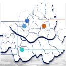 정릉천 제방 이미지