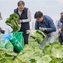 한덕수 국무총리, 아산시 배추 수확 현장 방문 이미지