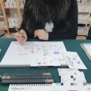 수채캘리그라피 오후반 이미지