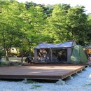 용문산관광지 야영장 이미지