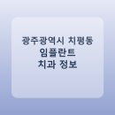 꼬마이치과의원 | 광주광역시 치평동 임플란트 평균 가격과 후기 정리