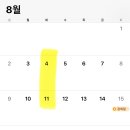 차월 둘째주 화요일＜-- 4일이야 11일이야? 이미지