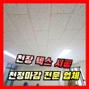 중동철물 | 사무실·상가·학원 천장 텍스 시공 | 석고텍스·마이톤 마감 전문 집수리사나이