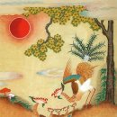 민화  전통채색화 이미지