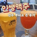 동해 동회동 술집 가성비 안주가 있는 인쌩맥주 메뉴, 후기