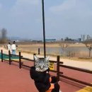 영천그라운드골프장 공중화장실 | 경남고성아이랑가볼만한곳 수남유수지생태공원 에어점핑돔 짚라인 무료놀이터 그라운드골프장 주차장