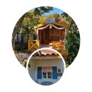 풍경이 머무는 하우스 | [평창 카페] 평창 우리집 카페 — 가을 햇살이 머무는 정원 속 힐링 카페