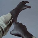 Black Nitrile Gloves - Rolled 10 pairs Large 이미지