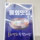 청정물회엔막회 이미지