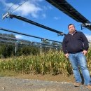 Une canopée agrivoltaïque testée à Brouchy, en Picardie 이미지