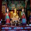 송림사 명부전목조시왕상과 제상 이미지