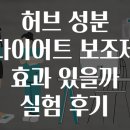 콩 허브 다이어트 | 허브 성분 다이어트 보조제 효과 있을까 실험 후기