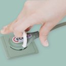 Point - 원형 | 인테리어 방해 없는 멀티탭!" 러그박스 4구 원형 멀티탭 + 이지콕 리얼 후기