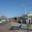 장지마을 앞 버스정류장 이미지