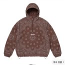26ss 슈프림 리플렉티브 반다나 아노락 브라운 후기