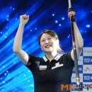 7세트 6:7에서 결정적 원뱅크샷…김민아, 김가영 꺾고 두번째 LPBA 우승 이미지