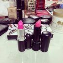 [MAC] 맥 립스틱, 캔디얌얌 candy yum-yum, 스트라이킹리페뷸러스 strikingly fabulous 후기 & 비교