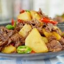 소고기감자조림 만들기 간장감자조림 만드는법 이미지