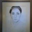 콩테연필초상화 이미지