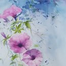 마음에 스며드는 수채화 이미지