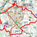 무봉산(202m)능산(시청봉138m)함봉산(131m)대광봉(105m)고초봉(148m)구일봉(91m)/경기화성남양 이미지