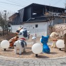 상주역 자전거 공영주차장 | 아이와 걷기 정말 좋은 상주역 철도변 완충녹지 산책로 good!