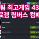 [림버스 컴패니] 2024년 스팀 최고게임 43위 랭크 무료게임