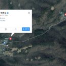 백운산 솔밭 앞 이미지