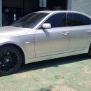 BMW E60 528I 17인치---＞ BMW E60 528I M팩 블랙 18인치 휠 타이어 장착 이미지