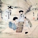삼매당 | 혜원 신윤복 &#34;쌍륙삼매(雙六三昧)&#34;의 사회적 배경 및 작품 분석, 예술적 특징