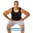 전신 근육 밴드 운동 이미지