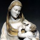 아들 예수에게 젖을 먹이시는 성모님(Nursing Madonna, 1346) 이미지