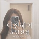 노량진 미용실 :: 이진헤어 노량진점 뿌리염색 지연쌤 후기