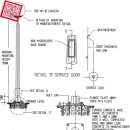 옥외 가로등(Pole light) 설치 상세도 이미지