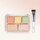 (주)그린팔레트 | (NEW컬러추가) 루나 컨실 블렌더 팔레트 6g (+미니 모공 브러시) : 루나 솔직 후기