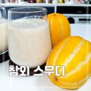 달아서 맛있는 여름 제철 과일 성주 참외 10kg 스무디 만들기 레시피 후기
