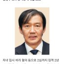 ‘징역 2년’ 조국, 연내 대법 판결 나올듯 이미지