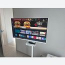 11260-2-32-1 | 방에서 끝나는 작은 거실 완성 삼성 스마트 M5 32인치 화이트 + 2in1 스탠드 후기