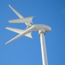 New wind turbine and power curve (cut in wind speed: 2m/sec) 이미지