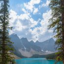 푸른호수 | 7월 푸른 호수 모레인레이크 밴프여행 후기