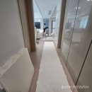 세븐일레븐 양산리버파크점 | 양산층간소음매트 30평 광폭 거실, 주방, 복도 - 이지더원리버포레 시공후기