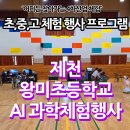 가상디지털 | [초등학교 미래기술 체험] 충북 제천 왕미초 체육관에서 펼쳐진 AI체험 진로디지털 부스 운영 후기