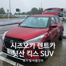 시즈오카 렌트카 닛산 SUV 이용 후기 (ft. 주유비 및 톨비)