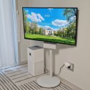 43 | 삼탠바이미 만들기 | 노스바유 이동식 TV 거치대 삼성 M7 43인치 설치 후기